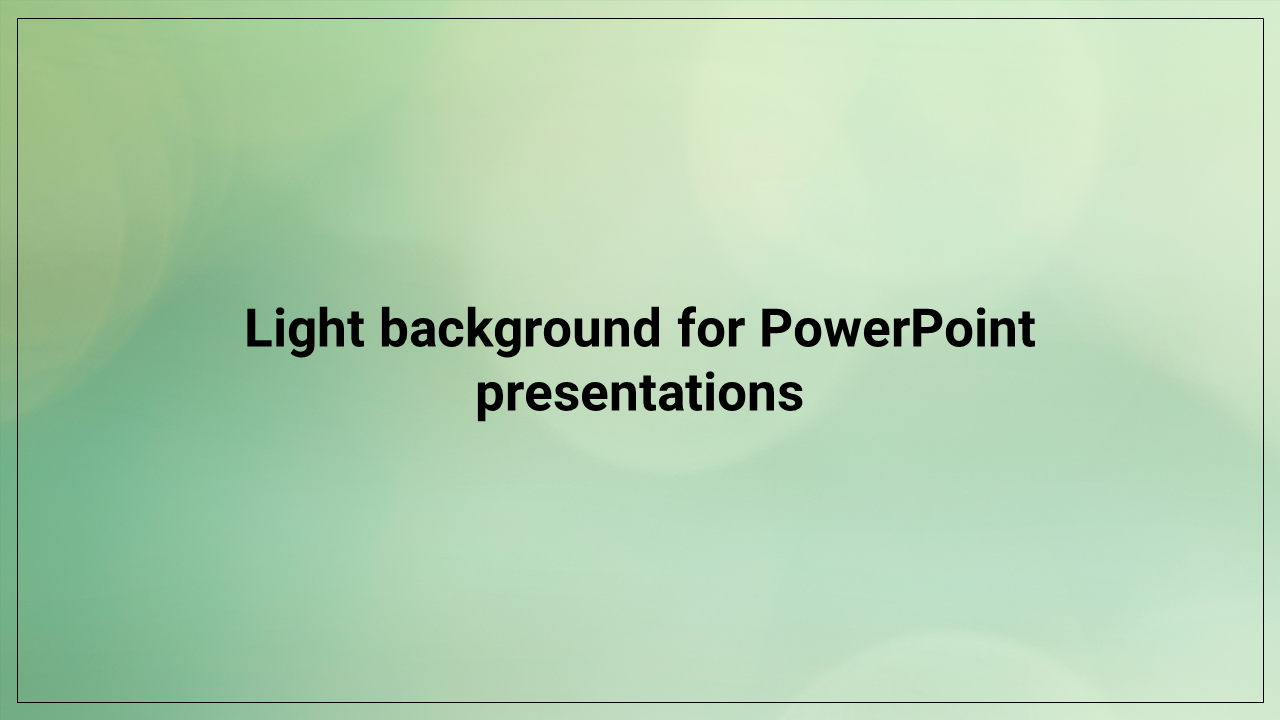 Simple Dark Or Light Background For PowerPoint Presentations